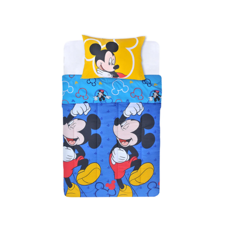 Plumón Infantil 1.5 Plazas Relleno 200 gr Mickey Blink Blue-1