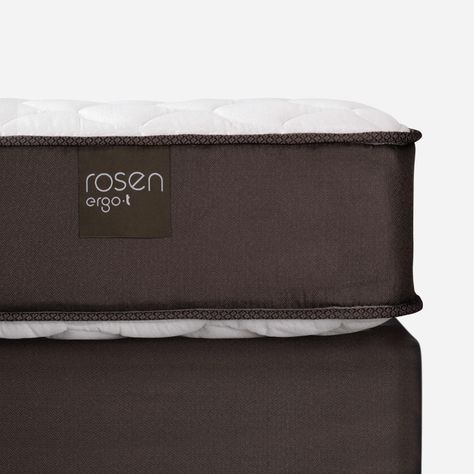 Cama Europea Ergo T 2 Plazas + Respaldo + 2 Veladores Rosen-2