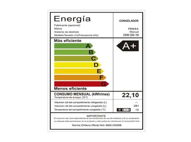 Freezer Horizontal Fensa Z300-3