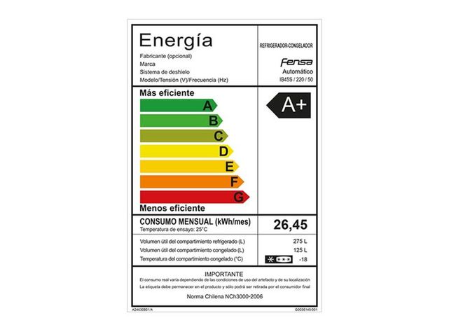 Refrigerador No Frost Fensa IB45S 400 Litros-6