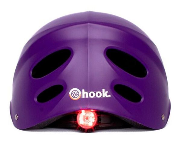 Casco Bicicleta Con Luz Urbano Hook-1