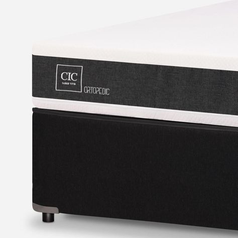 Diván Cic Ortopedic 1.5 Plazas Black-2