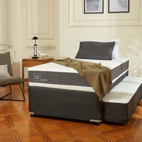 Diván Cic Ortopedic 1.5 Plazas Black-3