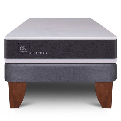 Cama Europea CIC Ortopedic 1,5 Plazas-0