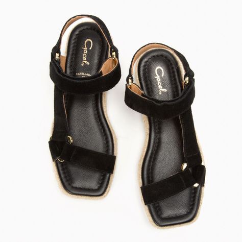 Sandalia  0188  Gacel  Negro  0658271-3