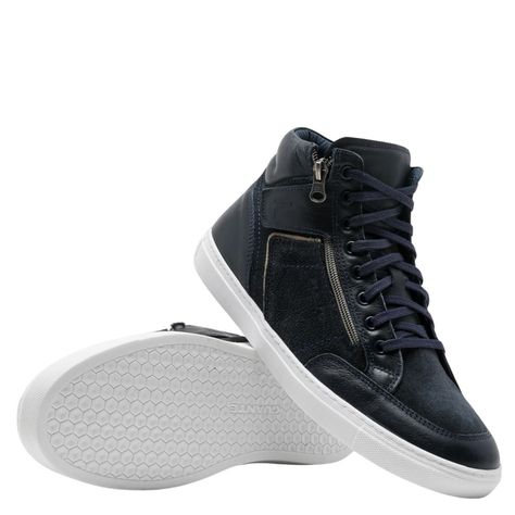 Zapatilla Caña Alta  Garda  Guante  Marino  0034419-1