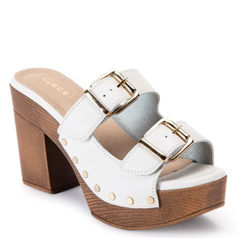 Sandalia  0117  Gacel  Blanco  0659781-2