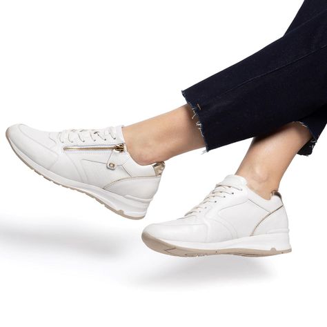 Zapatilla  0180  Gacel  Blanco  0659394-1
