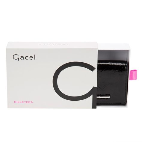 Billetera  Bill Peq  Gacel  Negro  Bil0389-4