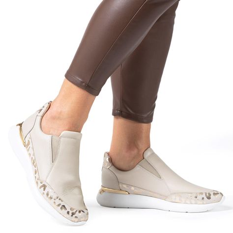 Zapatilla  Steffy  Gacel  Crema  0659102-1