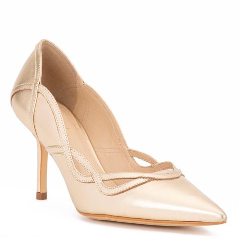 Zapato  Monica  Gacel  Dorado  0660013-4
