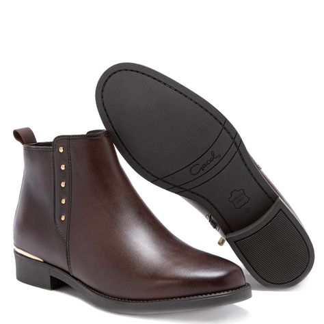 Botin  Hortencia  Gacel  Chocolate  0659243-3