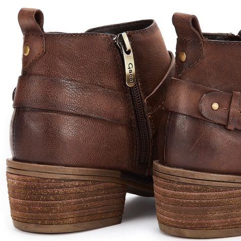 Bootie  0125  Gacel  Chocolate  0659918-3