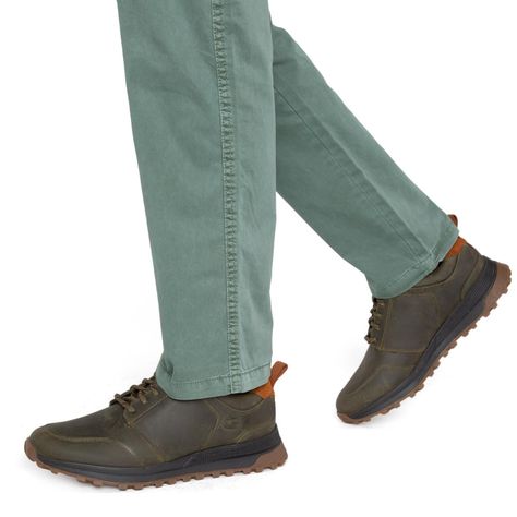 Zapato  Edmod  Guante  Verde Militar  0035661-1