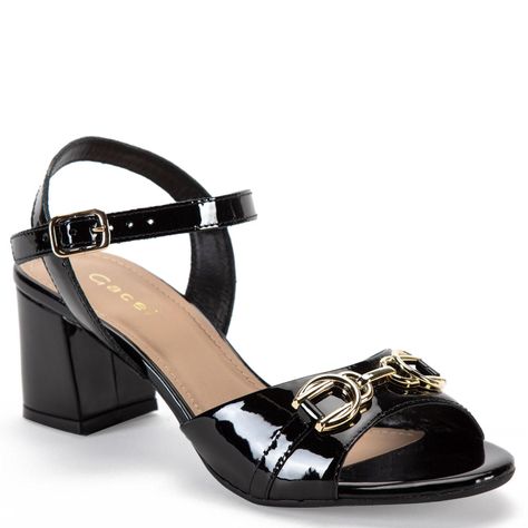 Sandalia  Bianca  Gacel  Negro  0659459-2