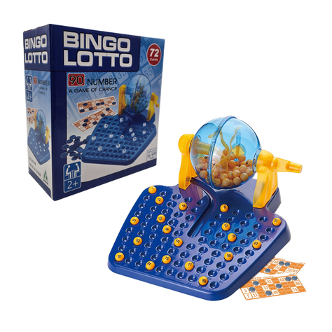 Juego Bingo Lotto Tombola Set Completo Juego De Mesa-0