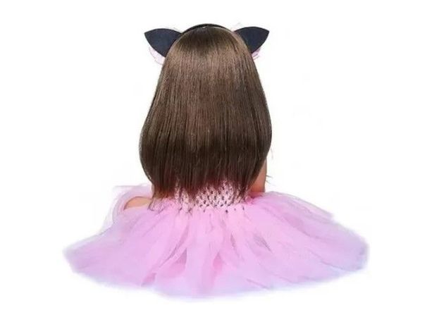 Muñeca Reborn Bebé Realista De Silicona Lavable 55cm-6