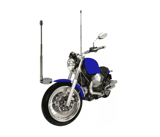 Antena De Seguridad Corta Hilo Curado Para Motos-3
