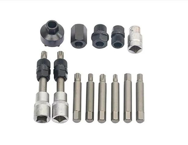 Puntas Dados Extractor De Poleas 13pzs Alternador Universal-3