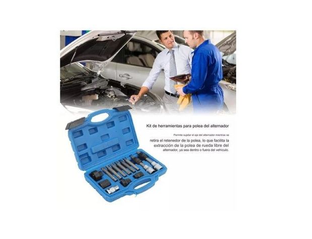 Puntas Dados Extractor De Poleas 13pzs Alternador Universal-6