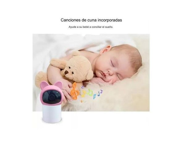 Cámara Monitor Vigilancia Nocturna Para Bebes Con Micrófono-6