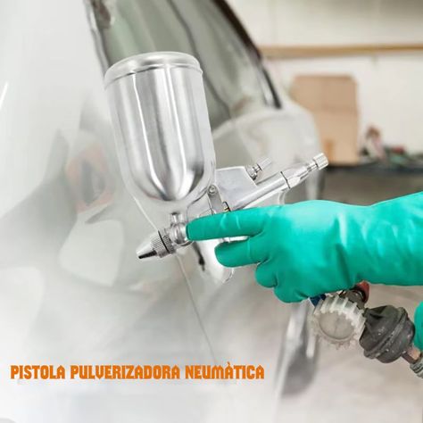 Pistola Para Pintar K-3 Pulverizador Aerógrafo Con Copa-5