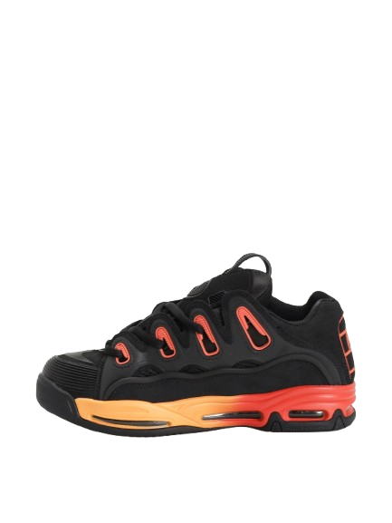 Zapatillas de Skate Osiris D3 2001 – Negro, Naranjo-1