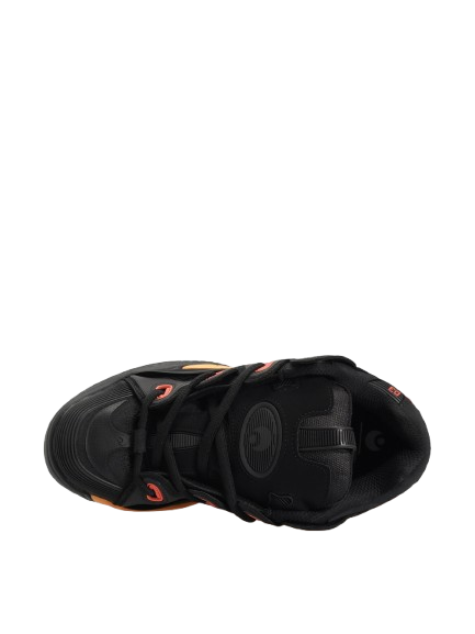 Zapatillas de Skate Osiris D3 2001 – Negro, Naranjo-4