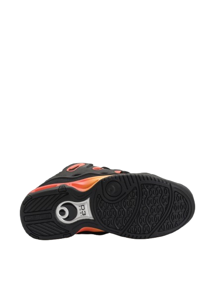 Zapatillas de Skate Osiris D3 2001 – Negro, Naranjo-5