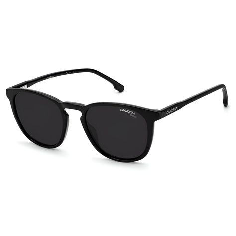 Lentes De Sol Carrera Rectangulares Negras-1