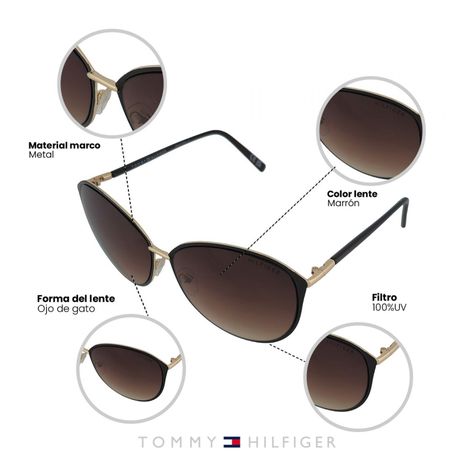 Lentes de Sol Tommy Hilfiger Outlook X60005 Mujer-4