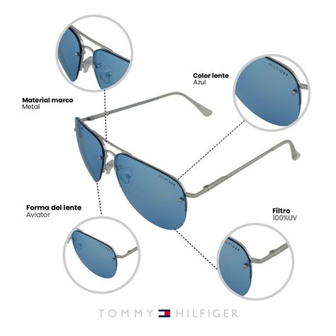 Lentes de Sol Tommy Hilfiger Outlook X60039 Mujer-4