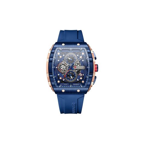 Reloj Curren KRED8203 Cuarzo Azul-0