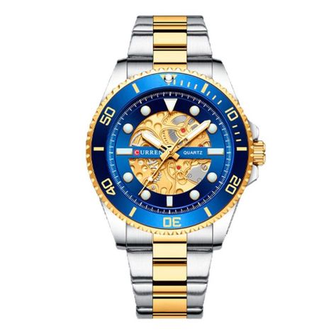 Reloj Curren KRED371903 Cuarzo Plata-0