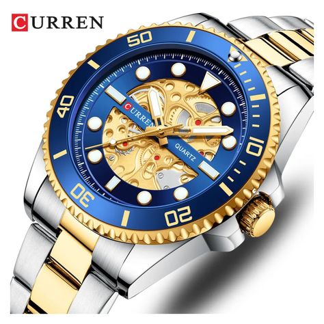 Reloj Curren KRED371903 Cuarzo Plata-1