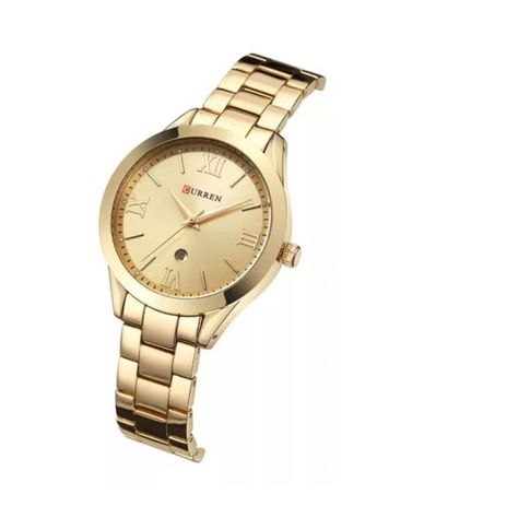 Reloj Curren KREB6318 Cuarzo Dorado-1