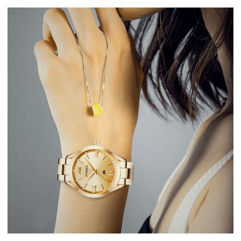 Reloj Curren KREB6318 Cuarzo Dorado-2