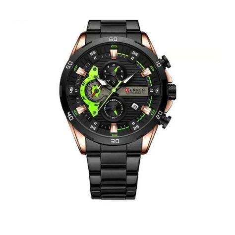 Reloj Curren KRED392001 Cuarzo Negro-0