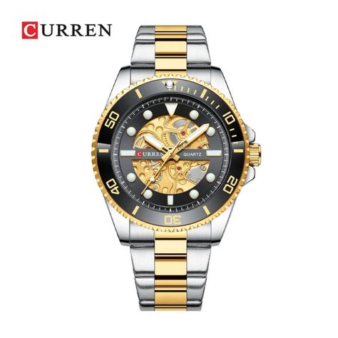 Reloj Curren KRED371901 Cuarzo Plata-0