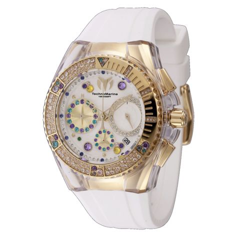 Reloj Technomarine TM 121004 Quartz Blanco-0