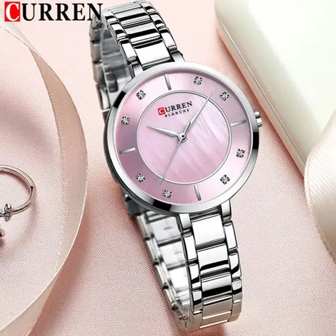 Reloj Curren KREC6119 Cuarzo Plata-2