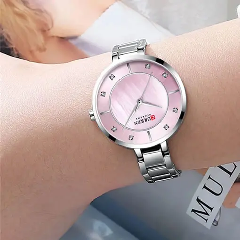 Reloj Curren KREC6119 Cuarzo Plata-3