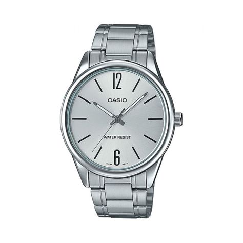 Reloj Casio MTP-v005d-7b Plateado hombre-0