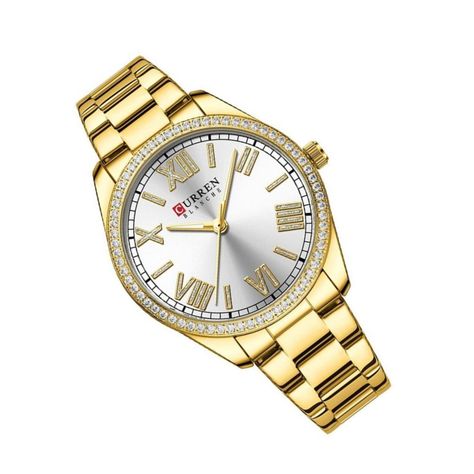 Reloj Curren KRED621802 Cuarzo Dorado-1