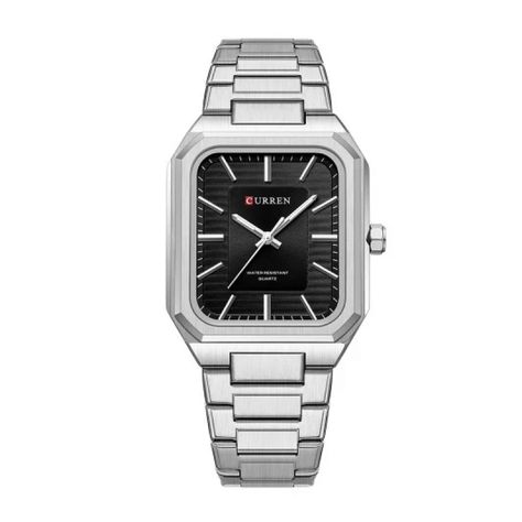 Reloj Curren KREe0404 8457 Cuarzo Plata-0