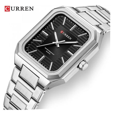 Reloj Curren KREe0404 8457 Cuarzo Plata-1
