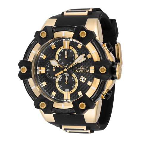 Reloj Invicta 37282 Carbon Hawk Quartz Hombre-0