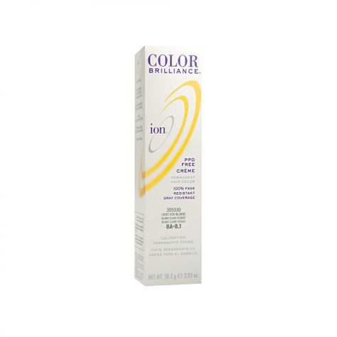 Tinte Permanente En Crema Ion Rubio claro cenizo 8A-0