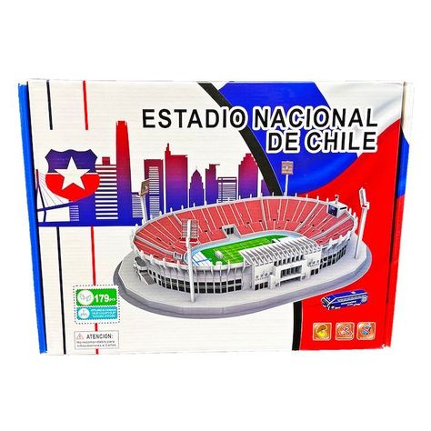 Puzzle Estadio Nacional de Chile 3D-6