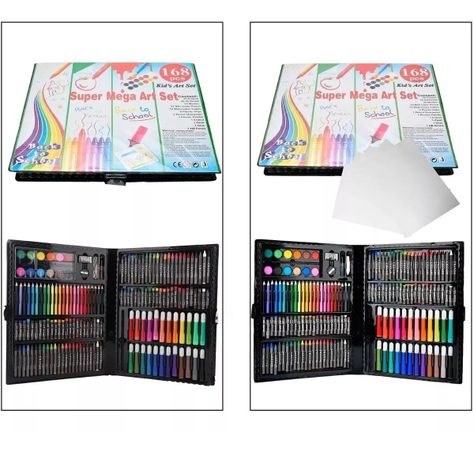 Set Dibujo Y Pintura 168 Piezas-2